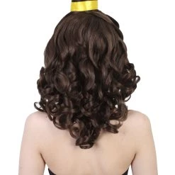 HPO Princess Womens Prestige Wig | Cosplay Wig | Premium Breathable Capless Cap Men's