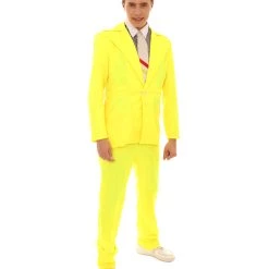 HPO 70's Rock Star | Powder Blue Suit With Dickie And Tie | Premium Halloween Costume | Multiple Color Options Men's 88 HPO 70's Rock Star | Powder Blue Suit With Dickie And Tie | Premium Halloween Costume | Multiple Color Options Men's