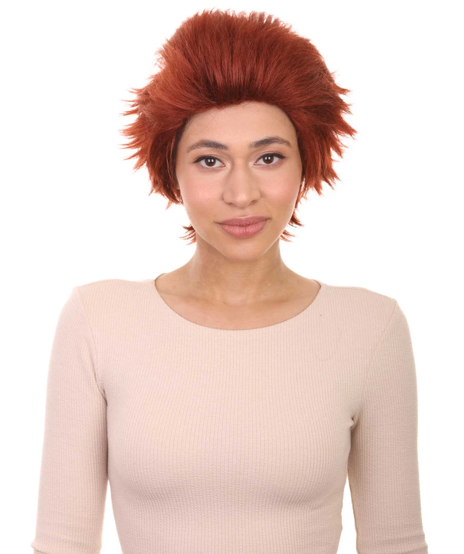 HPO Women's Womens Prisoner Red Short Red Wig | TV/Movie Wigs | Premium Breathable Capless Cap 1 HPO Women's Womens Prisoner Red Short Red Wig | TV/Movie Wigs | Premium Breathable Capless Cap