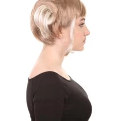 HPO Womens Cutie Doll Wig | Multi Color Cosplay Halloween Wig | Premium Breathable Capless Cap 13 HPO Womens Cutie Doll Wig | Multi Color Cosplay Halloween Wig | Premium Breathable Capless Cap