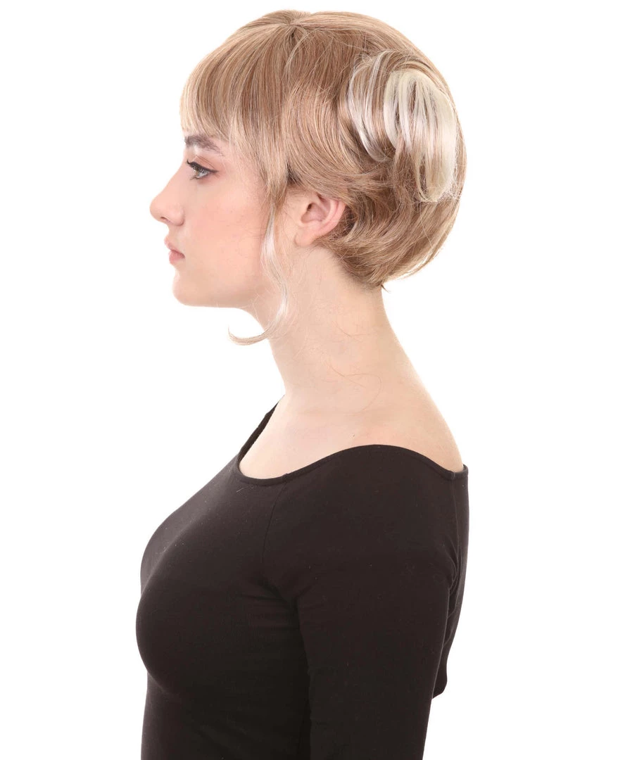 HPO Womens Cutie Doll Wig | Multi Color Cosplay Halloween Wig | Premium Breathable Capless Cap 3 HPO Womens Cutie Doll Wig | Multi Color Cosplay Halloween Wig | Premium Breathable Capless Cap