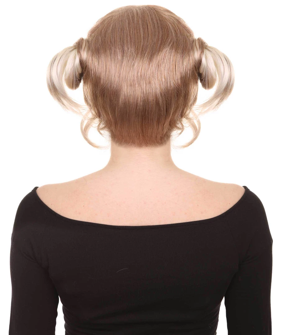 HPO Womens Cutie Doll Wig | Multi Color Cosplay Halloween Wig | Premium Breathable Capless Cap 4 HPO Womens Cutie Doll Wig | Multi Color Cosplay Halloween Wig | Premium Breathable Capless Cap