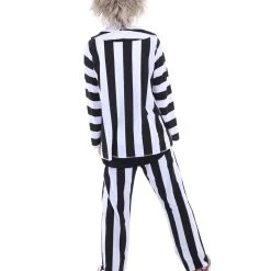 HPO Adult Men's Beetlejuice Costume | Black & White Halloween Costume 9 HPO Adult Men's Beetlejuice Costume | Black & White Halloween Costume