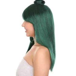 Adult Women's 22" Inch Long Length Straight Halloween Cosplay Anime Hero Mother Wig, Synthetic Soft Fiber Hair, Perfect For Your Next Conventiton And Party! | HPO 11 Adult Women's 22