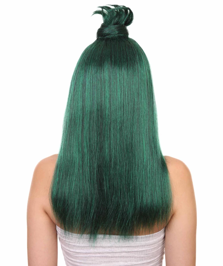 Adult Women's 22" Inch Long Length Straight Halloween Cosplay Anime Hero Mother Wig, Synthetic Soft Fiber Hair, Perfect For Your Next Conventiton And Party! | HPO 4 Adult Women's 22" Inch Long Length Straight Halloween Cosplay Anime Hero Mother Wig, Synthetic Soft Fiber Hair, Perfect For Your Next Conventiton And Party! | HPO