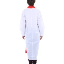 HPO Adult Men's Priest Robe Costume | White & Red Halloween Costume 8 HPO Adult Men's Priest Robe Costume | White & Red Halloween Costume