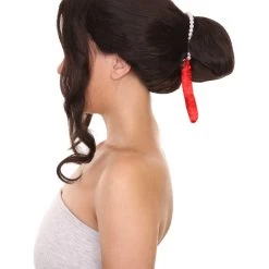 Adult Women's 14" Inch Medium Length Halloween Cosplay Demon King Costume Wig, Synthetic Soft Fiber Hair, Perfect For Your Next Festival And Group Anime Party! | HPO 11 Adult Women's 14