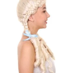 HPO Womens Kansas Farm Girl Wig | Long Blonde Wig | Premium Breathable Capless Cap