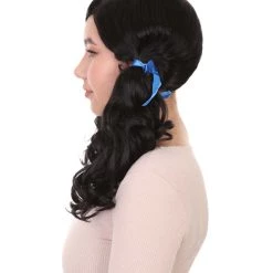 HPO Womens Farm Girl Wig | Traditional Cowgirl Colonial Character Halloween Wig | Premium Breathable Capless Cap Women's 13 HPO Womens Farm Girl Wig | Traditional Cowgirl Colonial Character Halloween Wig | Premium Breathable Capless Cap Women's