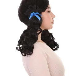 HPO Womens Farm Girl Wig | Traditional Cowgirl Colonial Character Halloween Wig | Premium Breathable Capless Cap Women's 15 HPO Womens Farm Girl Wig | Traditional Cowgirl Colonial Character Halloween Wig | Premium Breathable Capless Cap Women's