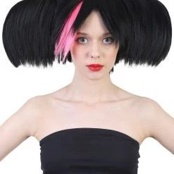 HPO Dark Witch Womens Wig | Horror Cosplay Halloween Wig | Premium Breathable Capless Cap