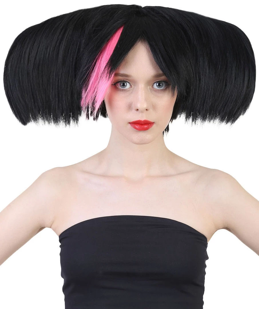 HPO Dark Witch Womens Wig | Horror Cosplay Halloween Wig | Premium Breathable Capless Cap 1 HPO Dark Witch Womens Wig | Horror Cosplay Halloween Wig | Premium Breathable Capless Cap