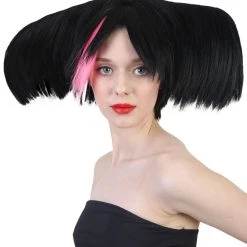 HPO Dark Witch Womens Wig | Horror Cosplay Halloween Wig | Premium Breathable Capless Cap