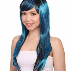 HPO Women's Sexy Peacock Womens Wig | Party Ready Fancy Cosplay Halloween Wig | Premium Breathable Capless Cap