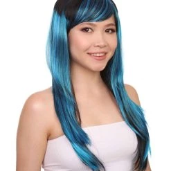 HPO Women's Sexy Peacock Womens Wig | Party Ready Fancy Cosplay Halloween Wig | Premium Breathable Capless Cap 14 HPO Women's Sexy Peacock Womens Wig | Party Ready Fancy Cosplay Halloween Wig | Premium Breathable Capless Cap
