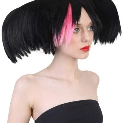 HPO Dark Witch Womens Wig | Horror Cosplay Halloween Wig | Premium Breathable Capless Cap 14 HPO Dark Witch Womens Wig | Horror Cosplay Halloween Wig | Premium Breathable Capless Cap