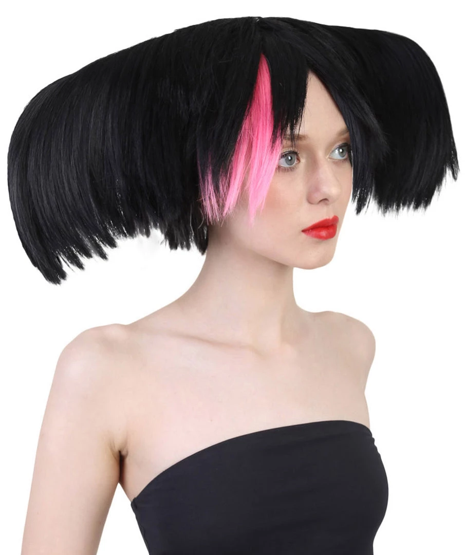 HPO Dark Witch Womens Wig | Horror Cosplay Halloween Wig | Premium Breathable Capless Cap 6 HPO Dark Witch Womens Wig | Horror Cosplay Halloween Wig | Premium Breathable Capless Cap