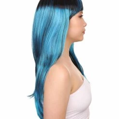 HPO Women's Sexy Peacock Womens Wig | Party Ready Fancy Cosplay Halloween Wig | Premium Breathable Capless Cap 13 HPO Women's Sexy Peacock Womens Wig | Party Ready Fancy Cosplay Halloween Wig | Premium Breathable Capless Cap