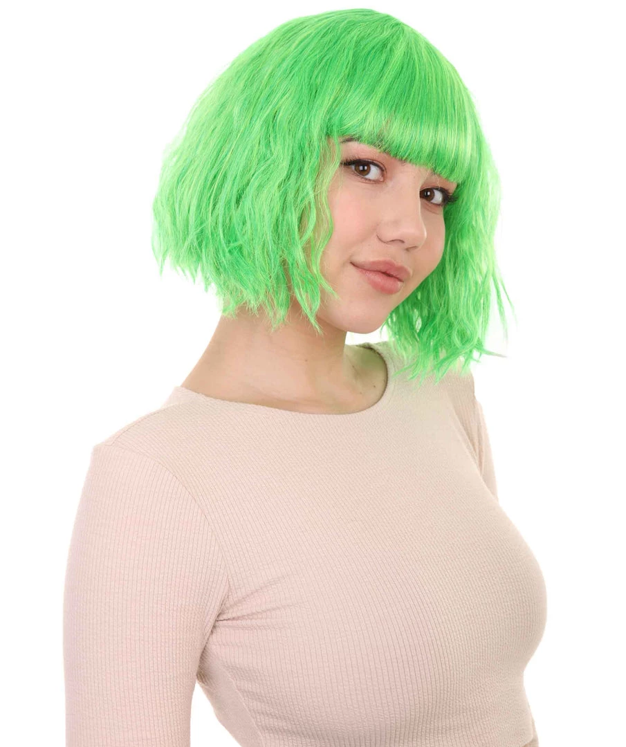 HPO Womens Party Ready Fancy Cosplay Halloween Wigs | Lots Of Color Choices | Premium Breathable Capless Cap 21 HPO Womens Party Ready Fancy Cosplay Halloween Wigs | Lots Of Color Choices | Premium Breathable Capless Cap