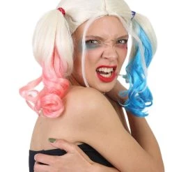 HPO Men's Suicide Womens Wig | Multi-color Cosplay Wig | Premium Breathable Capless Cap