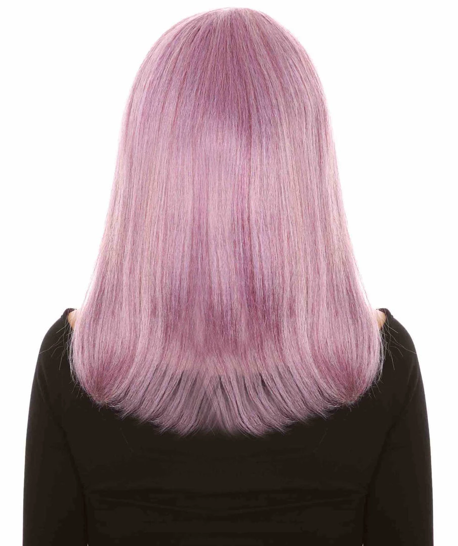 HPO Womens Purple Mixed Wig | Purple Fashion Wigs | Premium Breathable Capless Cap Women's 4 HPO Womens Purple Mixed Wig | Purple Fashion Wigs | Premium Breathable Capless Cap Women's