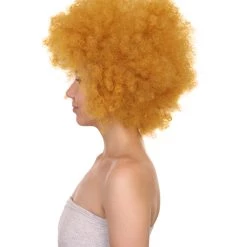 HPO Women's Unisex Afro Wig Collections | Jumbo Cosplay Halloween Wig (Lots Of Color) | Premium Breathable Capless Cap