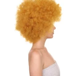 HPO Women's Unisex Afro Wig Collections | Jumbo Cosplay Halloween Wig (Lots Of Color) | Premium Breathable Capless Cap