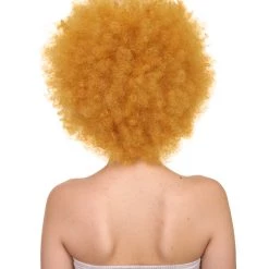 HPO Women's Unisex Afro Wig Collections | Jumbo Cosplay Halloween Wig (Lots Of Color) | Premium Breathable Capless Cap