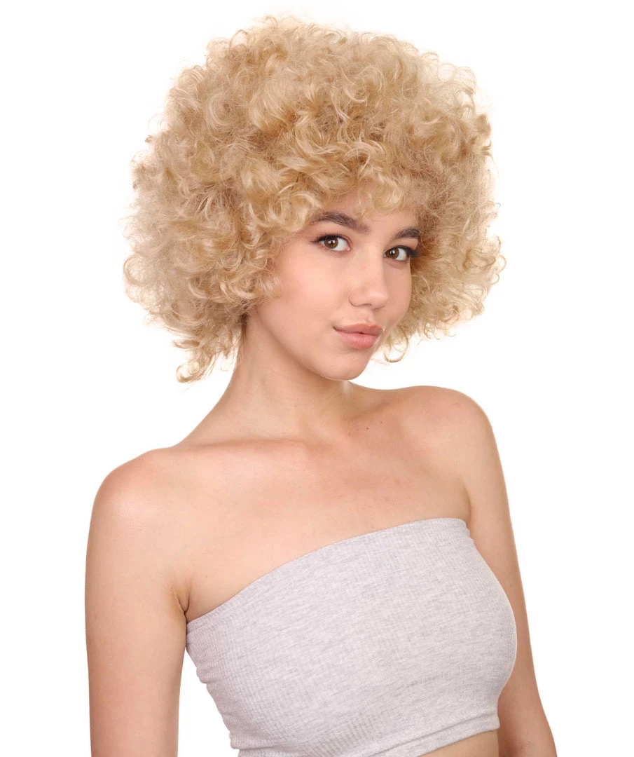 HPO Afro Unisex Wig | Super Size Party Event Ready Cosplay Halloween Wig Multiple Colors 20 HPO Afro Unisex Wig | Super Size Party Event Ready Cosplay Halloween Wig Multiple Colors