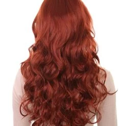 HPO Women's Womens Long Curly Super Model Wig | Natural Looking Fancy Wig Premium Breathable Capless Cap 20 HPO Women's Womens Long Curly Super Model Wig | Natural Looking Fancy Wig Premium Breathable Capless Cap