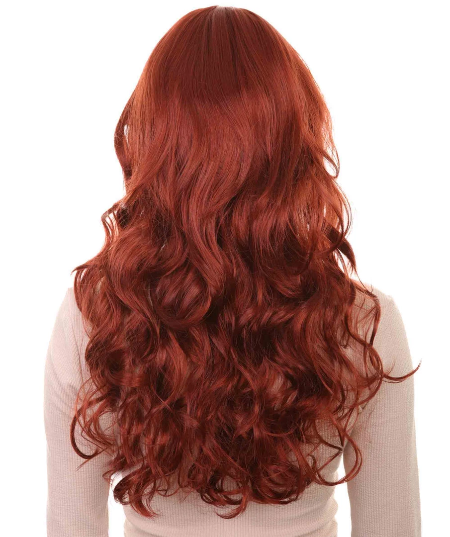 HPO Women's Womens Long Curly Super Model Wig | Natural Looking Fancy Wig Premium Breathable Capless Cap 8 HPO Women's Womens Long Curly Super Model Wig | Natural Looking Fancy Wig Premium Breathable Capless Cap