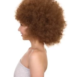 HPO Women's Unisex Afro Wig Collections | Jumbo Cosplay Halloween Wig (Lots Of Color) | Premium Breathable Capless Cap