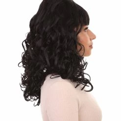 HPO 60's Teaser Womens Wig | Black Vintage Halloween Wig 14 HPO 60's Teaser Womens Wig | Black Vintage Halloween Wig