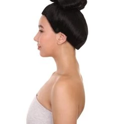 HPO Women's Pinned Up China Girl Wig | Black Cosplay Wig | Premium Breathable Capless Cap 13 HPO Women's Pinned Up China Girl Wig | Black Cosplay Wig | Premium Breathable Capless Cap
