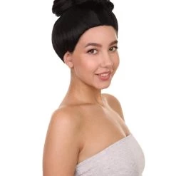 HPO Women's Pinned Up China Girl Wig | Black Cosplay Wig | Premium Breathable Capless Cap 16 HPO Women's Pinned Up China Girl Wig | Black Cosplay Wig | Premium Breathable Capless Cap