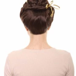 HPO Womens Princess Wig | TV/Movie Adult Wigs | Premium Breathable Capless Cap Women's 12 HPO Womens Princess Wig | TV/Movie Adult Wigs | Premium Breathable Capless Cap Women's