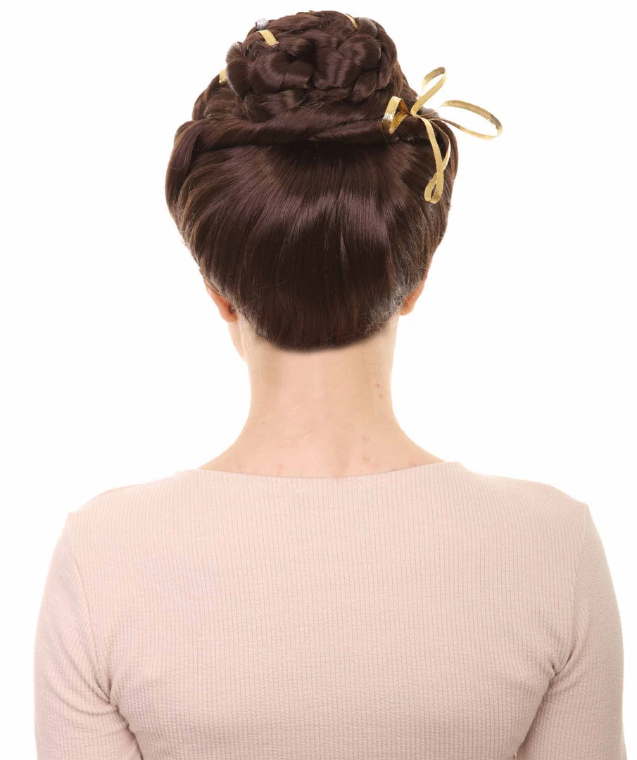 HPO Womens Princess Wig | TV/Movie Adult Wigs | Premium Breathable Capless Cap Women's 4 HPO Womens Princess Wig | TV/Movie Adult Wigs | Premium Breathable Capless Cap Women's