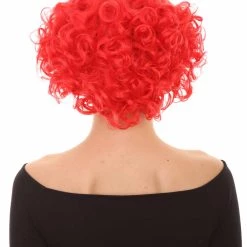HPO Women's Short Red Cute Curly Wavy Wig | Party Ready Fancy Cosplay Halloween Wig | Premium Breathable Capless Cap 12 HPO Women's Short Red Cute Curly Wavy Wig | Party Ready Fancy Cosplay Halloween Wig | Premium Breathable Capless Cap