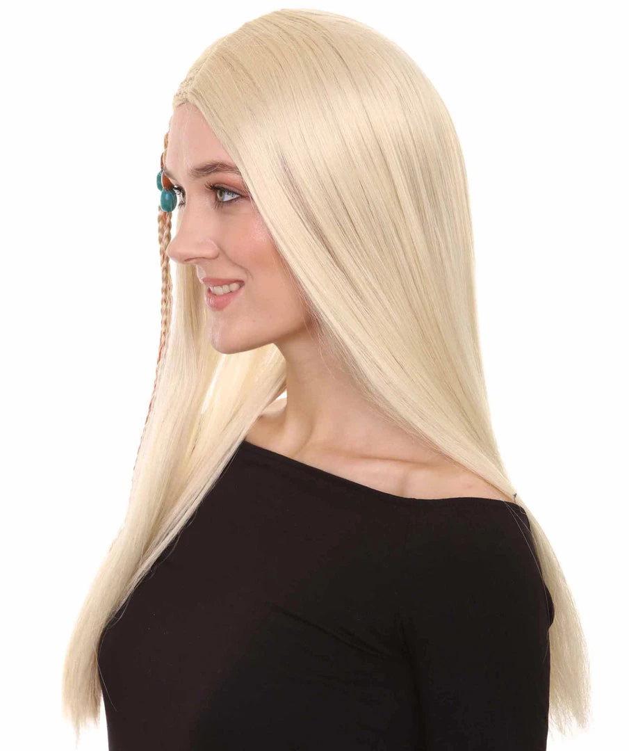 HPO Corpse Adult Women's Wig | Blonde Character Cosplay Halloween Wig | Premium Breathable Capless Cap 3 HPO Corpse Adult Women's Wig | Blonde Character Cosplay Halloween Wig | Premium Breathable Capless Cap