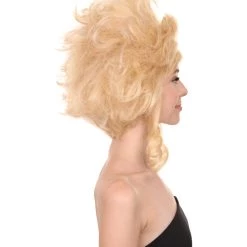 Adult Women's 16" Inch Medium Length Halloween Cosplay Baroque Renaissance 18th Century Lady Costume Wig, Synthetic Fiber Hair, | HPO 13 Adult Women's 16