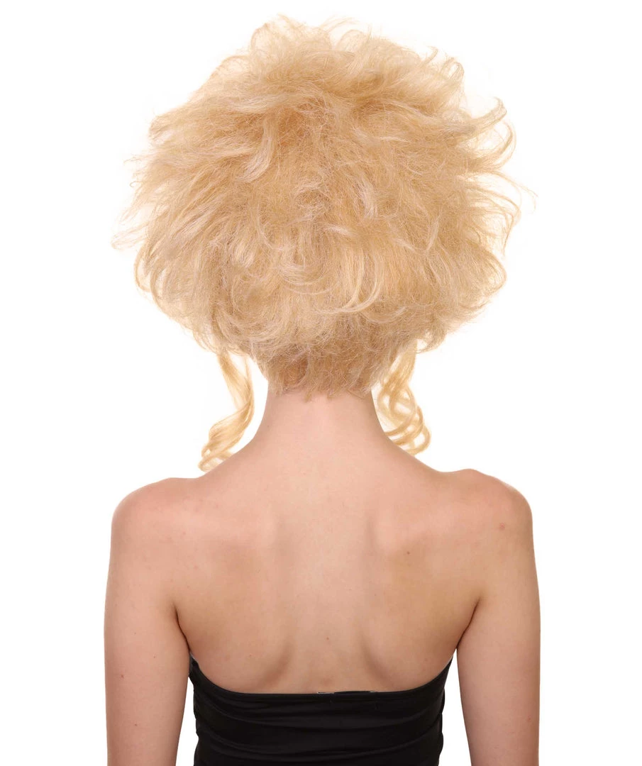 Adult Women's 16" Inch Medium Length Halloween Cosplay Baroque Renaissance 18th Century Lady Costume Wig, Synthetic Fiber Hair, | HPO 4 Adult Women's 16" Inch Medium Length Halloween Cosplay Baroque Renaissance 18th Century Lady Costume Wig, Synthetic Fiber Hair, | HPO