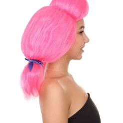 HPO Pink Circus Sweetie Womens Wig | Super Size Jumbo Wigs | Premium Breathable Capless Cap Women's