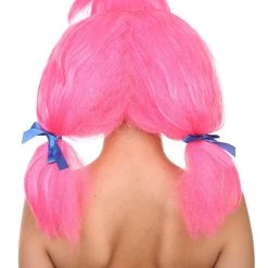 HPO Pink Circus Sweetie Womens Wig | Super Size Jumbo Wigs | Premium Breathable Capless Cap Women's