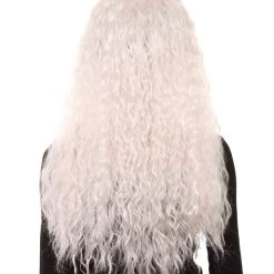 HPO Viking Princess Womens Wig | White Royal Character Cosplay Halloween Wig | Premium Breathable Capless Cap 12 HPO Viking Princess Womens Wig | White Royal Character Cosplay Halloween Wig | Premium Breathable Capless Cap