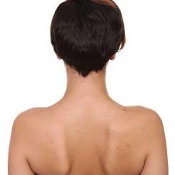 HPO Highlight Short Womens Wig | Bob Short Cosplay Halloween Wig | Premium Breathable Capless Cap 12 HPO Highlight Short Womens Wig | Bob Short Cosplay Halloween Wig | Premium Breathable Capless Cap