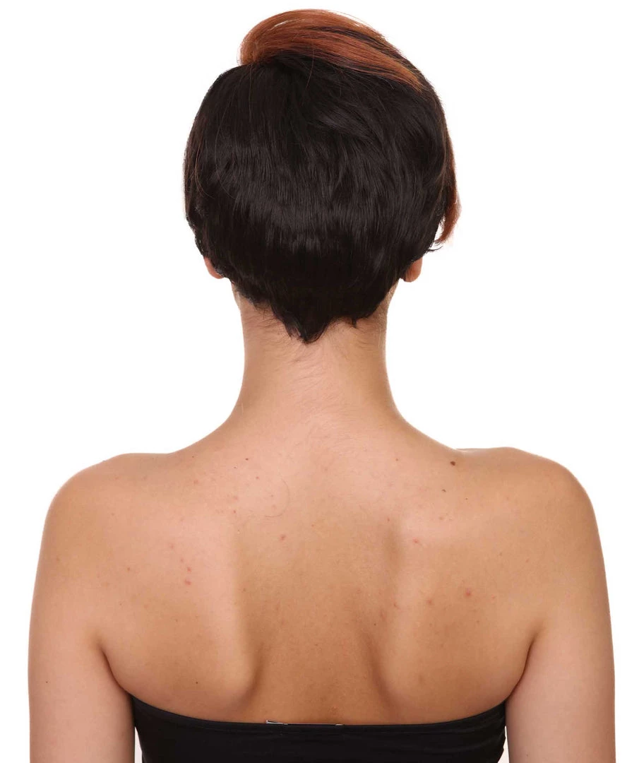 HPO Highlight Short Womens Wig | Bob Short Cosplay Halloween Wig | Premium Breathable Capless Cap 4 HPO Highlight Short Womens Wig | Bob Short Cosplay Halloween Wig | Premium Breathable Capless Cap