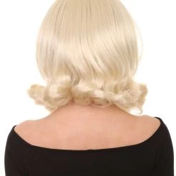 HPO Women's Pageboy Adult Wig | Cosplay Halloween Wig | Premium Breathable Capless Cap