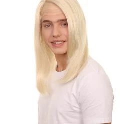 HPO Petty Dark Wizard Dad | Slick Side Parted White Hair With Fake Forehead | Premium Halloween Wig 11 HPO Petty Dark Wizard Dad | Slick Side Parted White Hair With Fake Forehead | Premium Halloween Wig