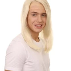 HPO Petty Dark Wizard Dad | Slick Side Parted White Hair With Fake Forehead | Premium Halloween Wig 15 HPO Petty Dark Wizard Dad | Slick Side Parted White Hair With Fake Forehead | Premium Halloween Wig