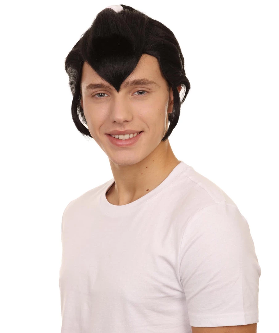 Adult Men's 10" Inch Short Length Anime Cosplay Party Fighter Samaurai Wig, Synthetic Soft Fibers Hair | HPO 2 Adult Men's 10" Inch Short Length Anime Cosplay Party Fighter Samaurai Wig, Synthetic Soft Fibers Hair | HPO